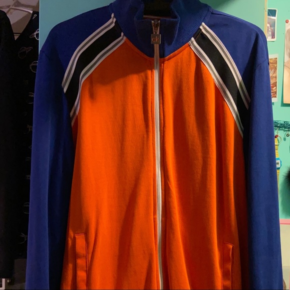 Calvin Klein Colour Block Zip Up Jacket - Picture 3 of 8